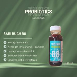 Probiotik Sari Buah B8 Prof Sukardi untuk Menjaga Sistim Pernafasan, Mencegah dari Serangan  Virus