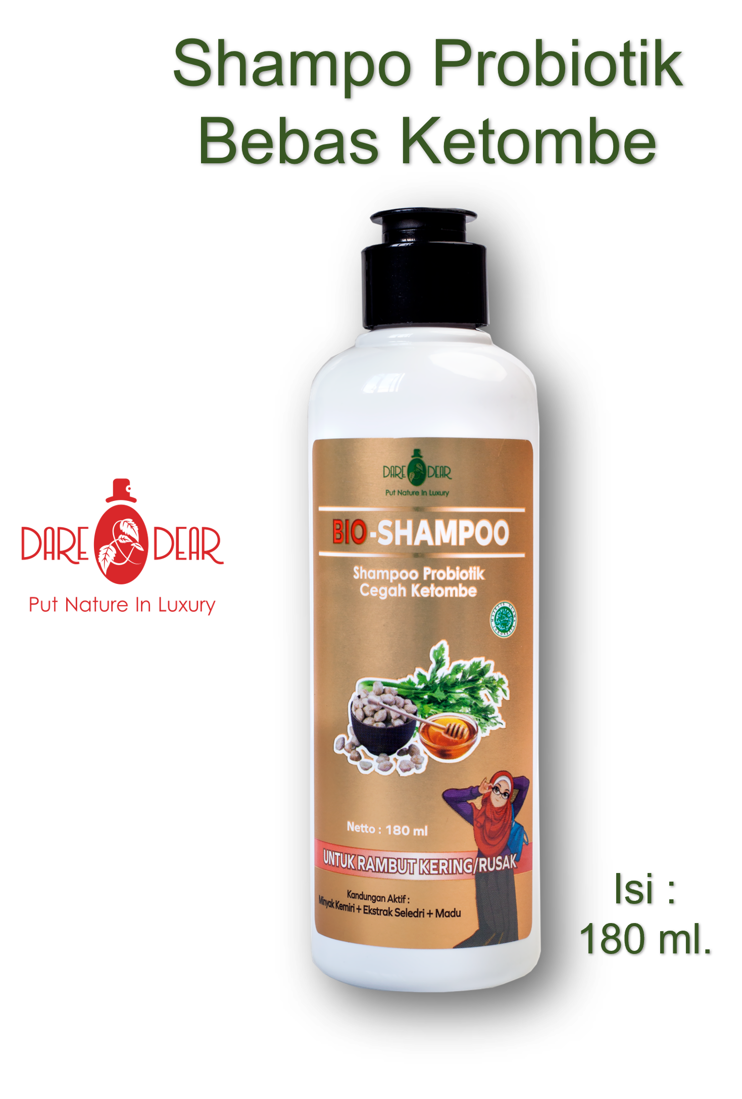 Dare & Dear Probiotic Shampoo